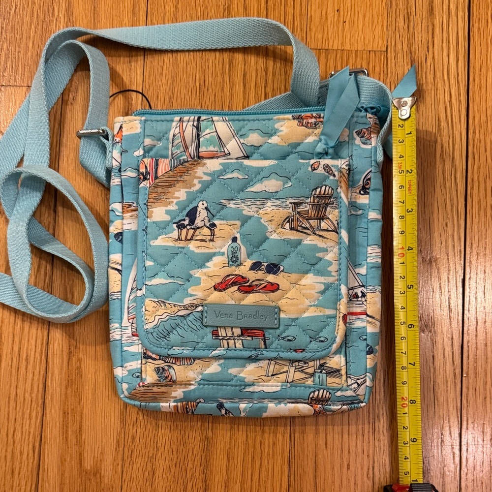 Vera Bradley Coastal Blue Crossbody Bag - Picture 6 of 7